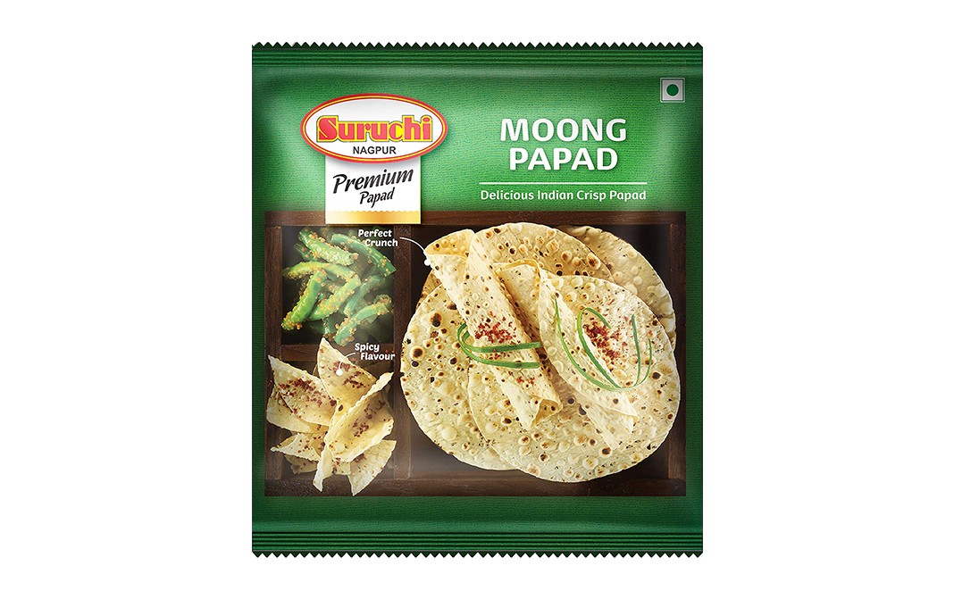 Suruchi Moong Papad   Pack  200 grams